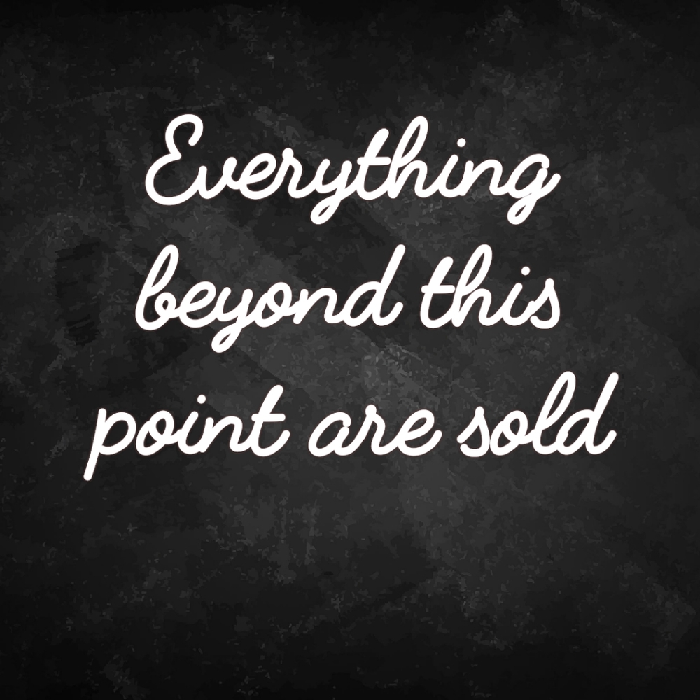 Sold items